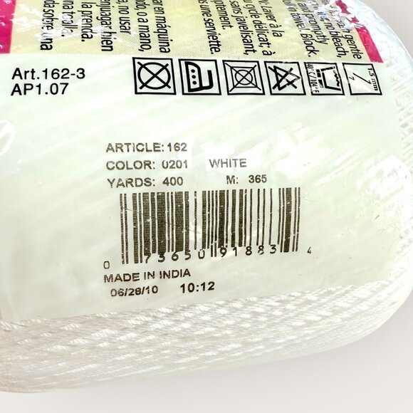 Lot of 7 Aunt Lydias Royale Classic Size 10 Crochet Thread Assorted Colors - Picture 8 of 8